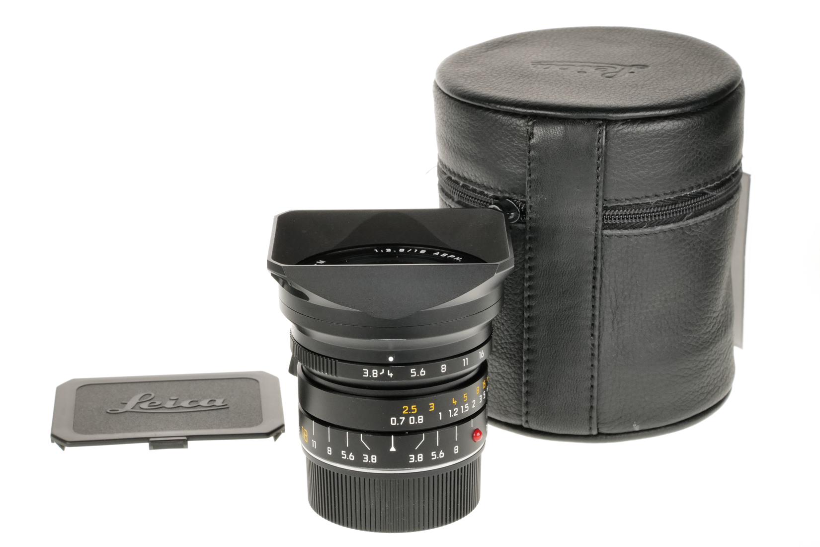 Leica Super-Elmar 1:3,8/18mm ASPH., schwarz, 11649