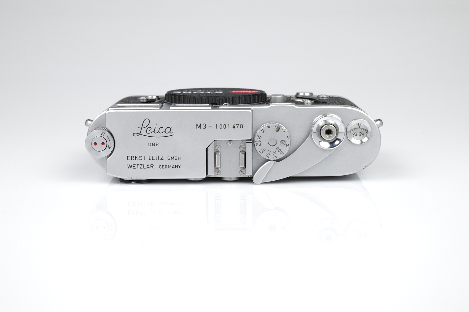 Leica M3 silver chrome plated