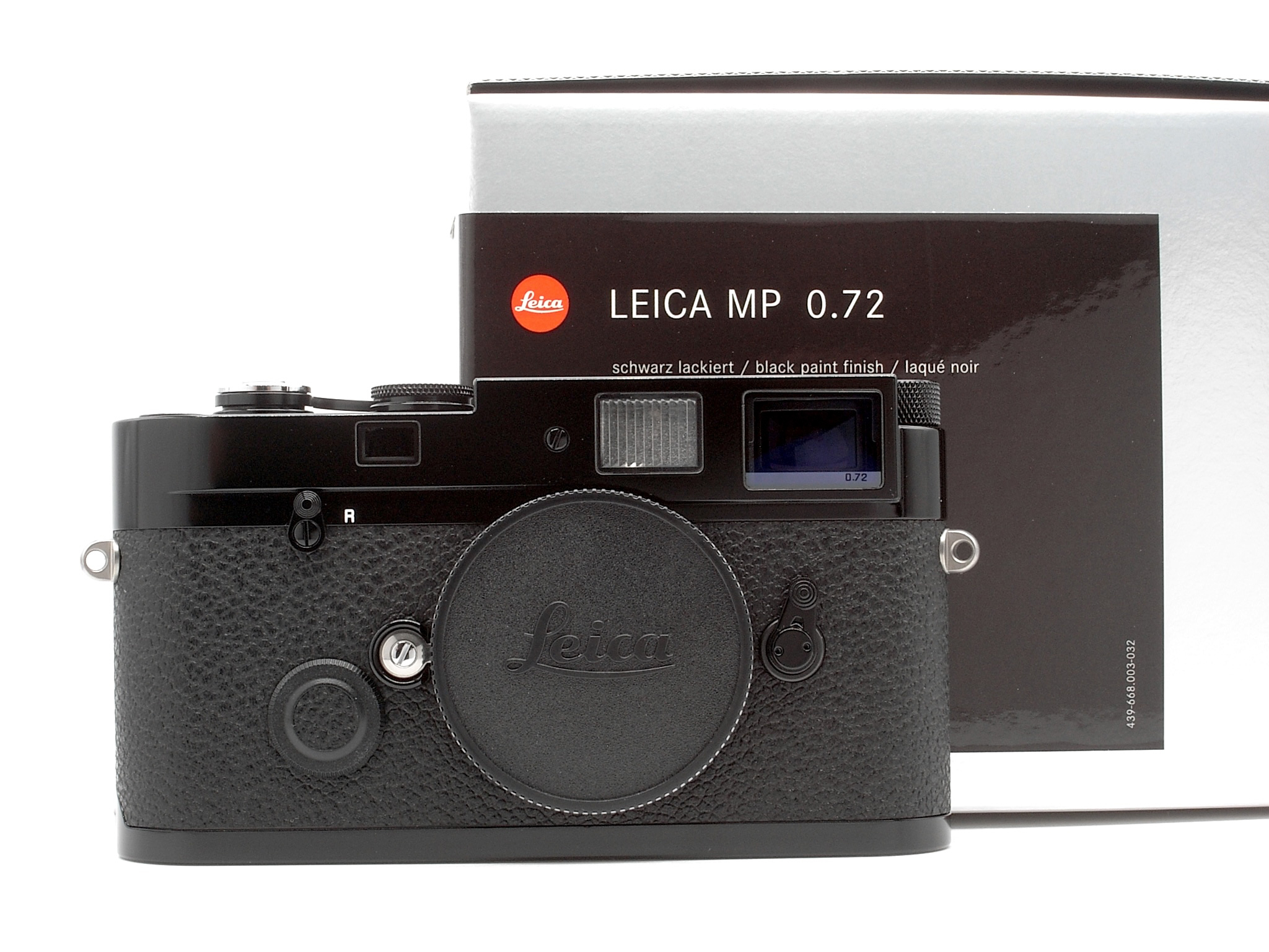 Leica MP 0.72 black paint