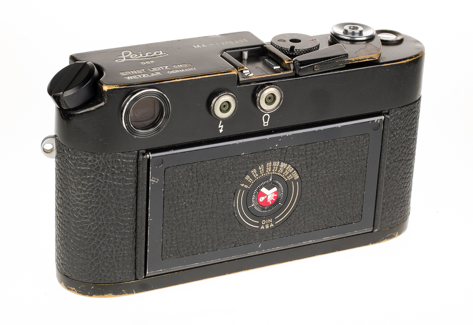 Leica M4 schwarz lackiert
