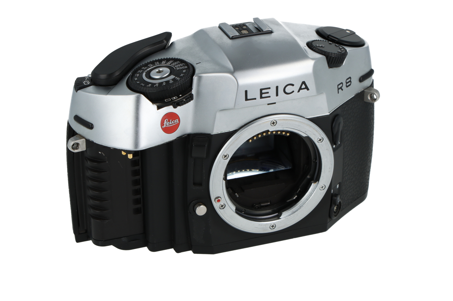 Leica R8, silver chrome finish (10081)