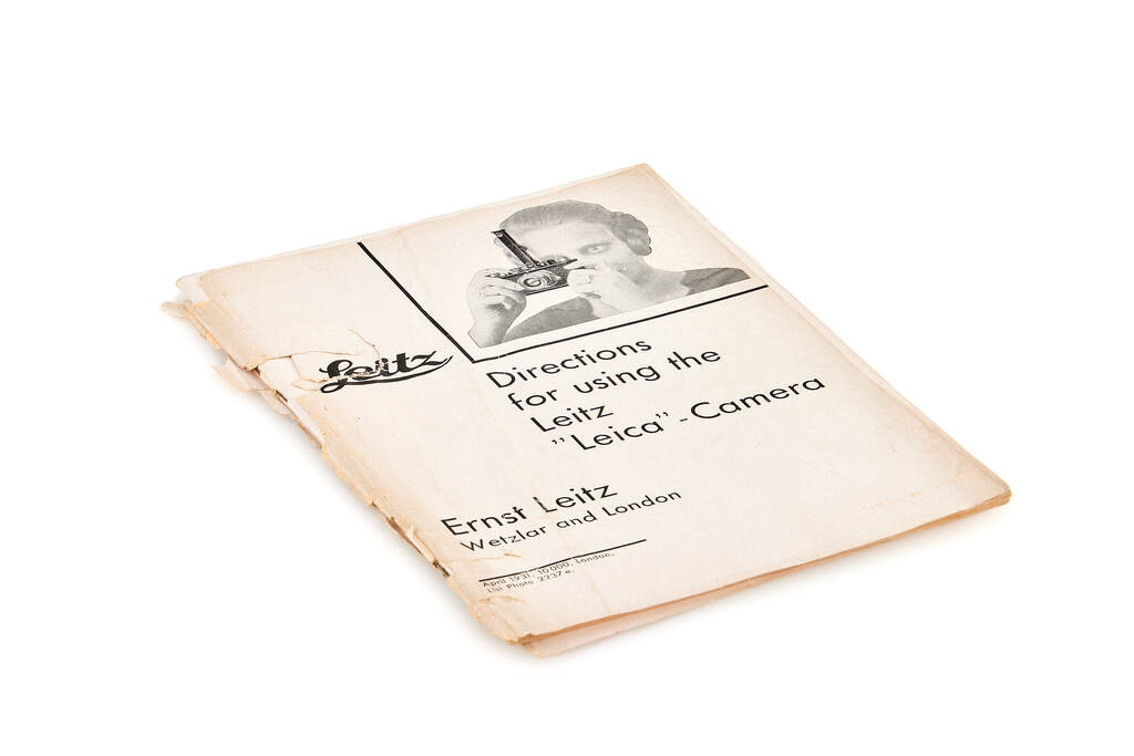 Leica Instructions for Leica I