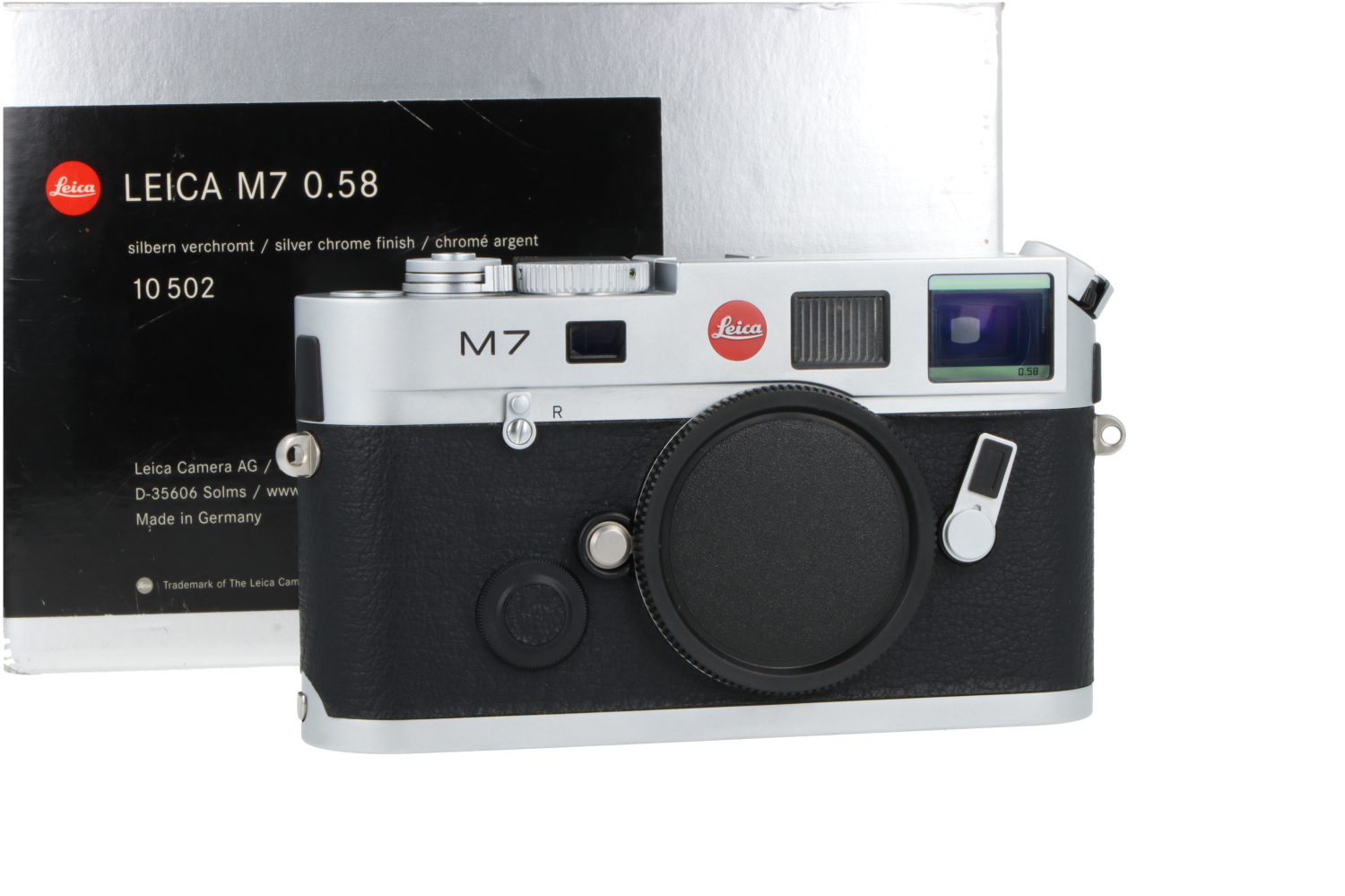Leica M7 Silver Chrome 0.58 (10502)