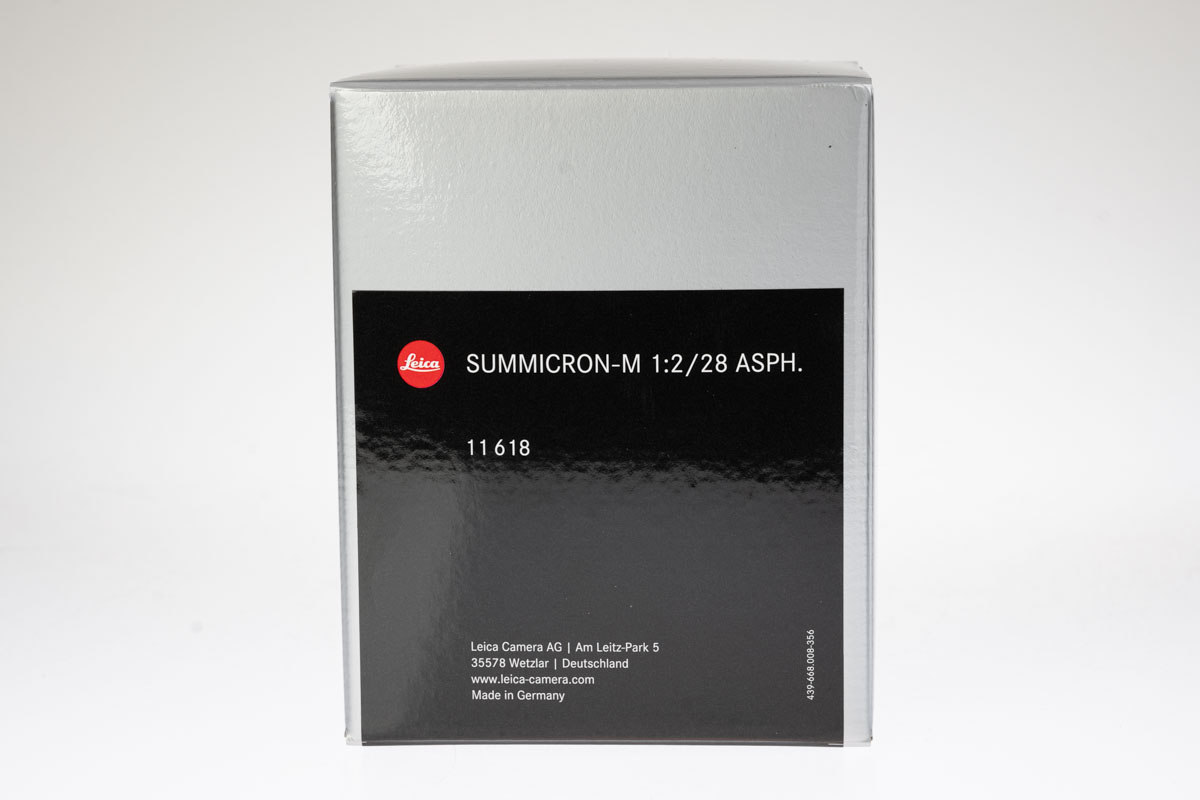 SUMMICRON-M 1:2/28 ASPH, black