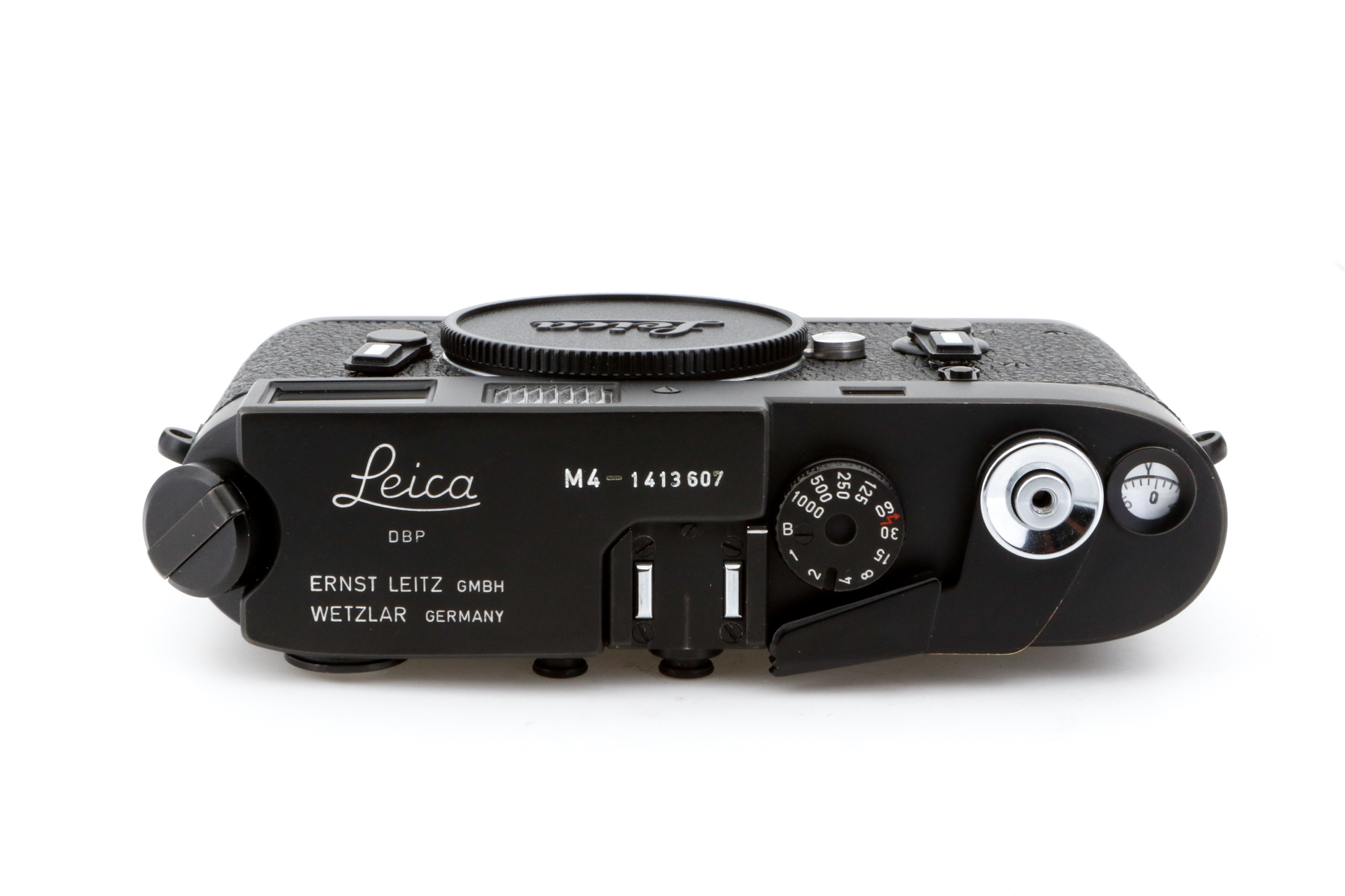 Leica M4 black chrome plated