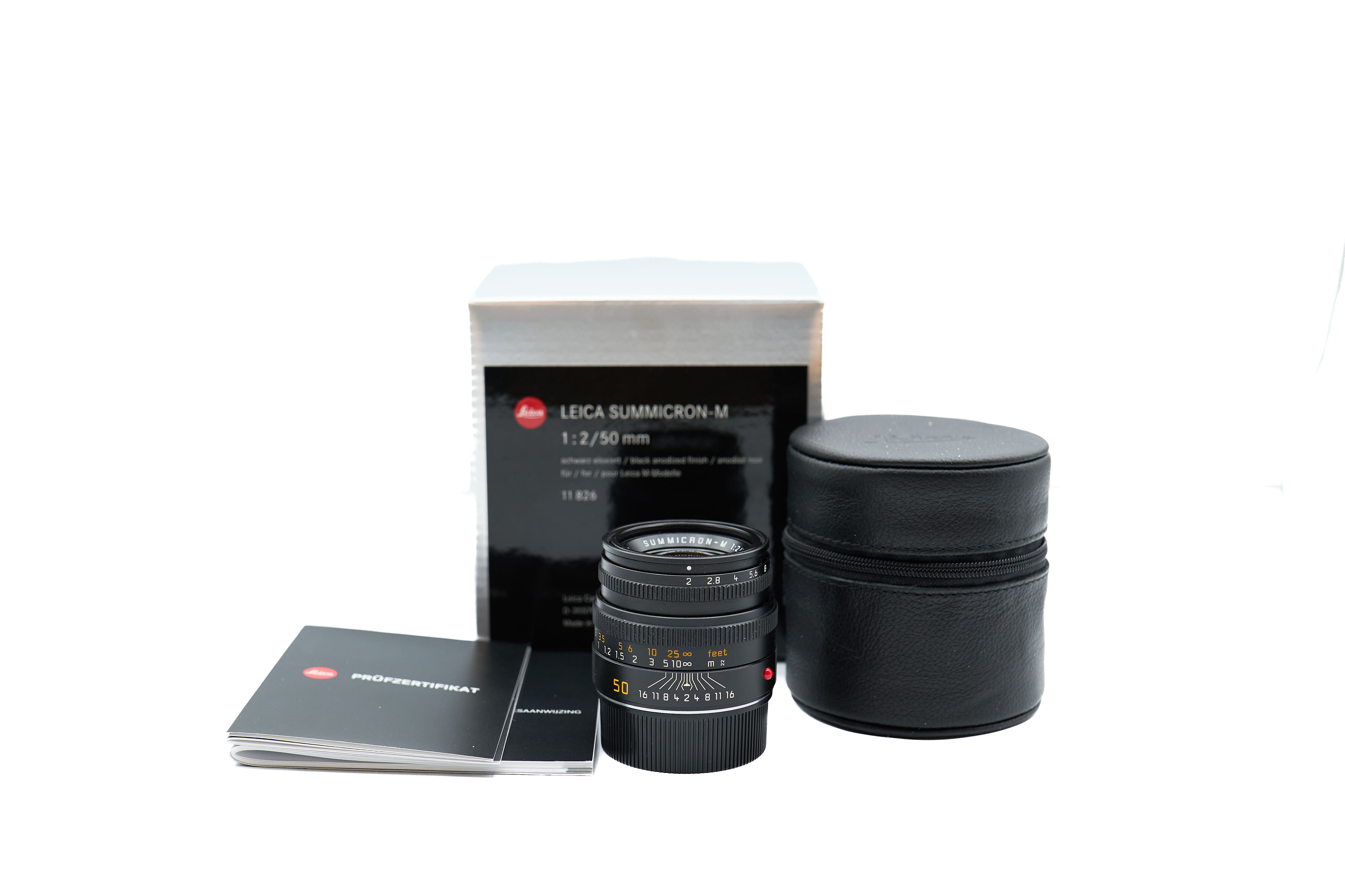 Leica Summicron-M 50mm f2 Black