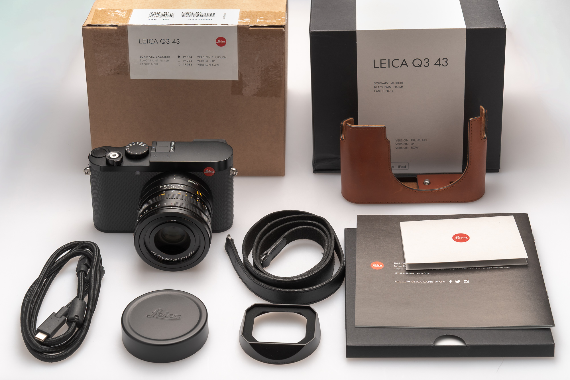 Leica Q3 43, Black Leica Q3 43, Black
