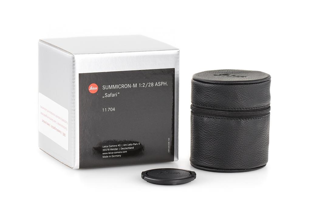 Leica Summicron-M 11704 2/28mm ASPH. safari - like new with full guarantee