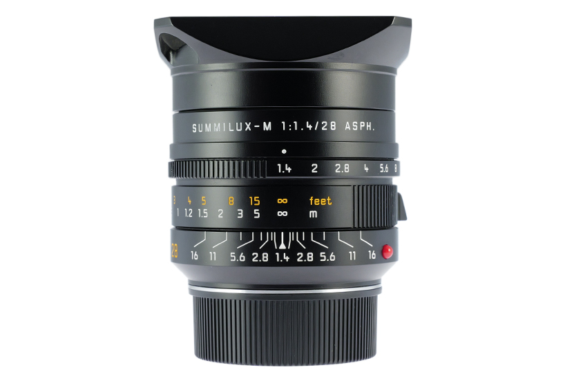 Leica Summilux-M 1.4/28 ASPH. schwarz elox.