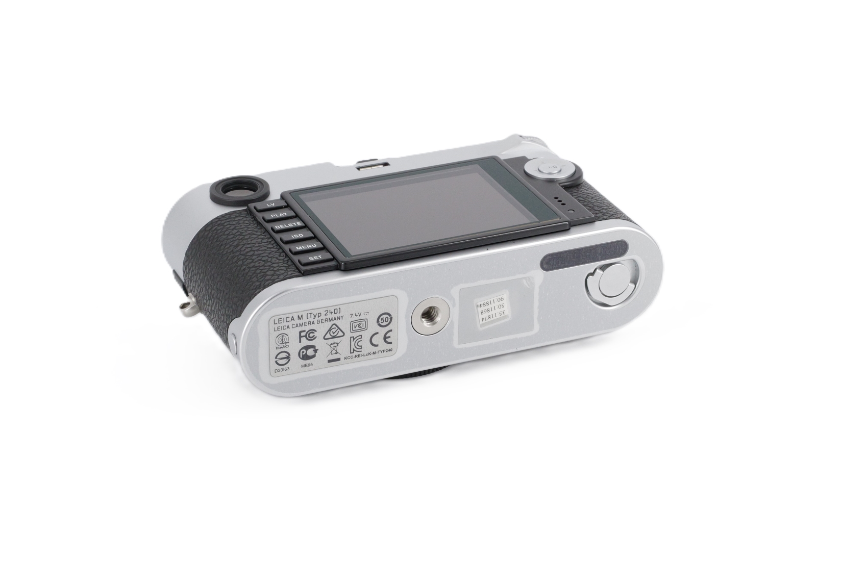 M (Typ 240), silver chrome finish M (Typ 240), silver chrome finish