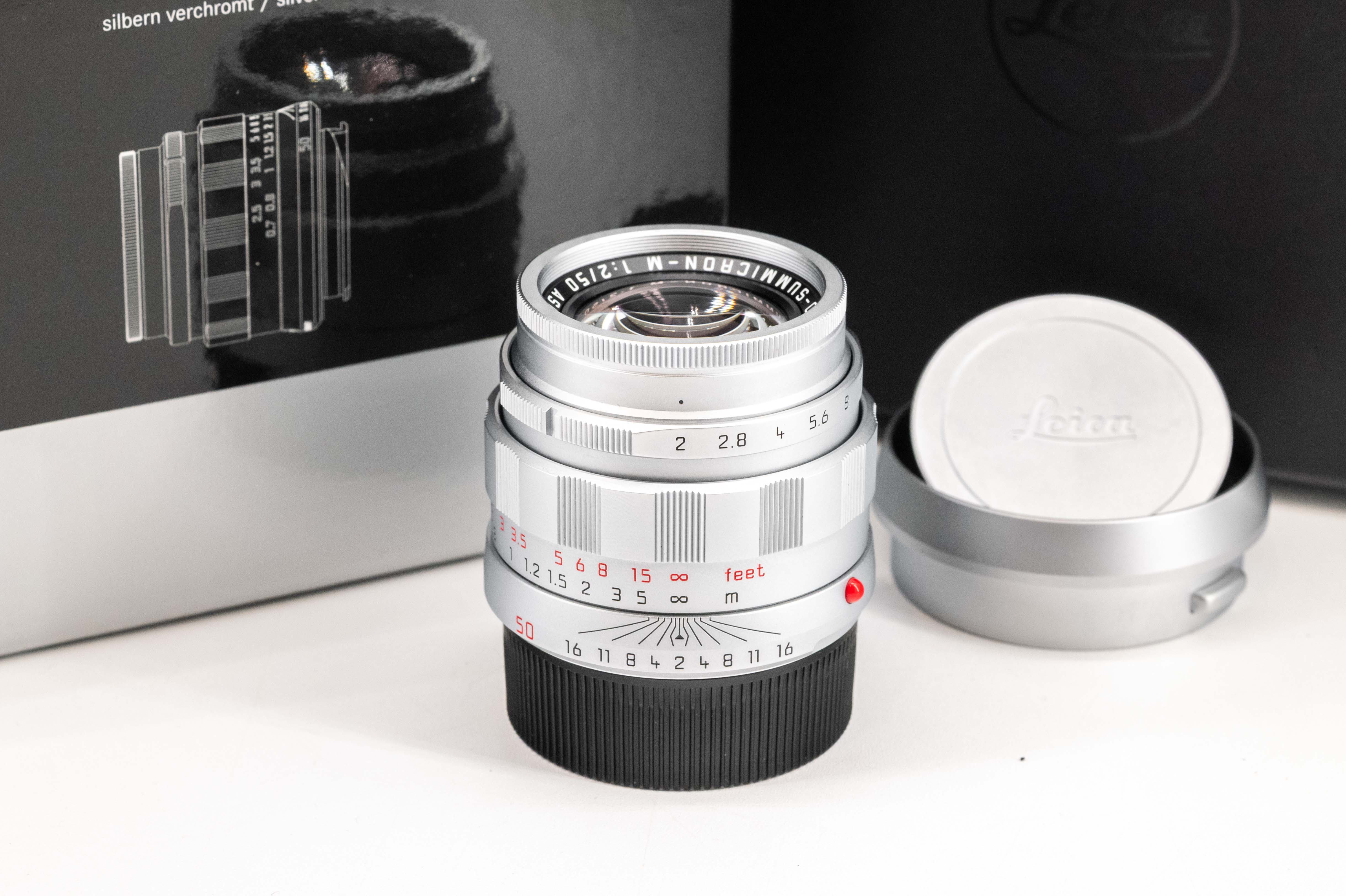 Leica APO-Summicron-M 50mm f/2 ASPH Silver Chrome LHSA 11187 | Leica ...