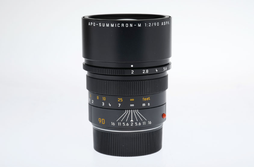 LEICA APO-SUMMICRON-M 2.0/90 mm ASPH. black anodised 6 BIT