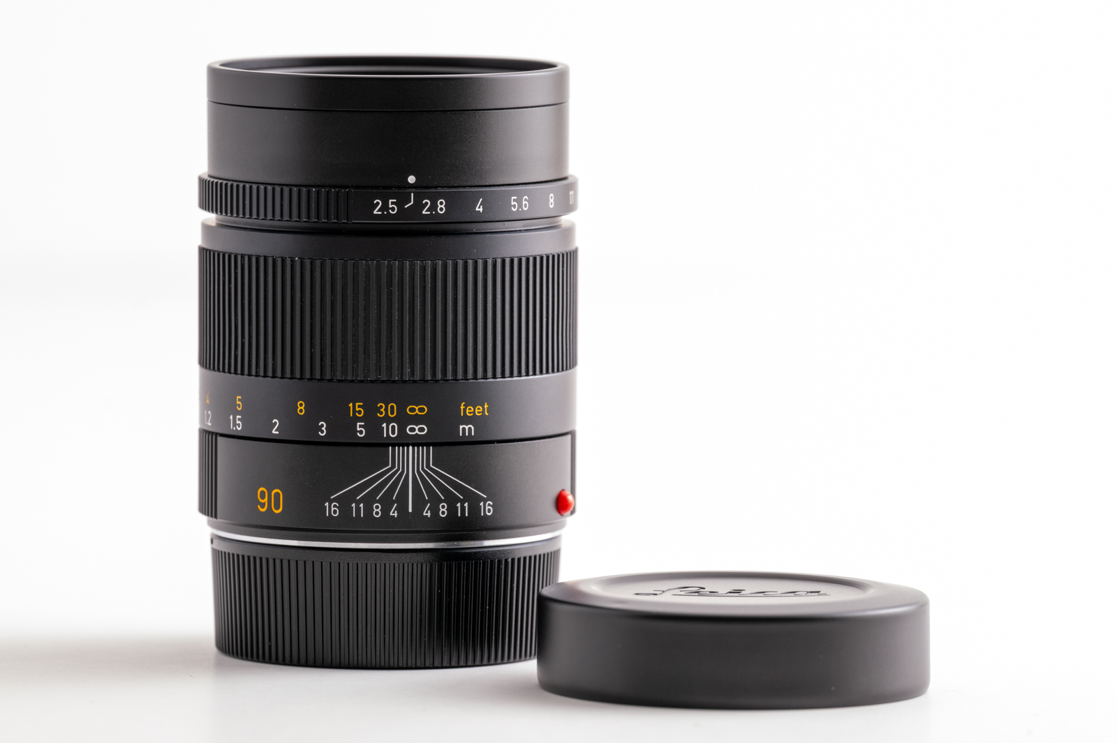 Leica SUMMARIT-M 90 mm f/2.5, bl anod.