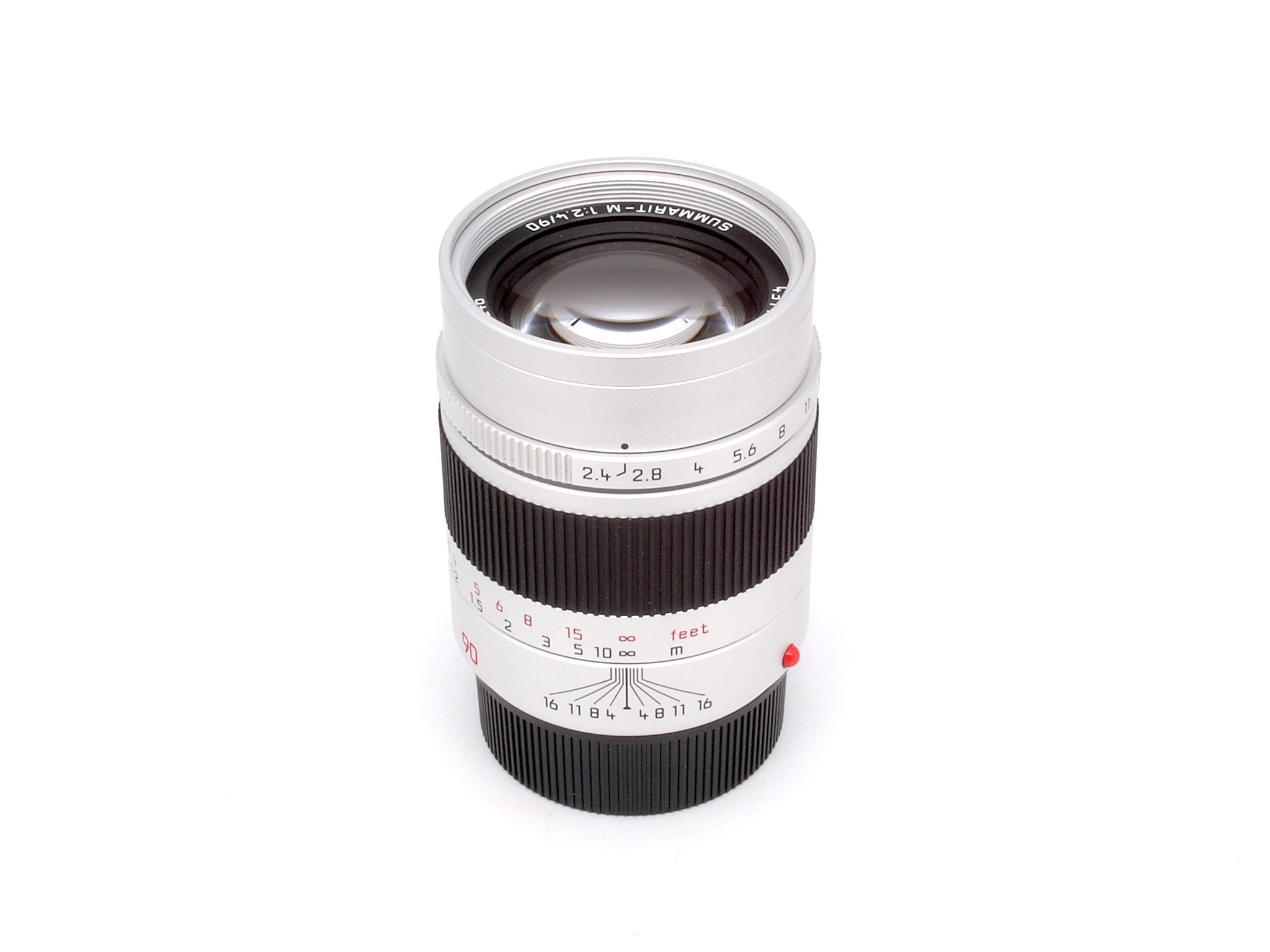 Leica Summarit-M 2.4/90mm silver 6Bit