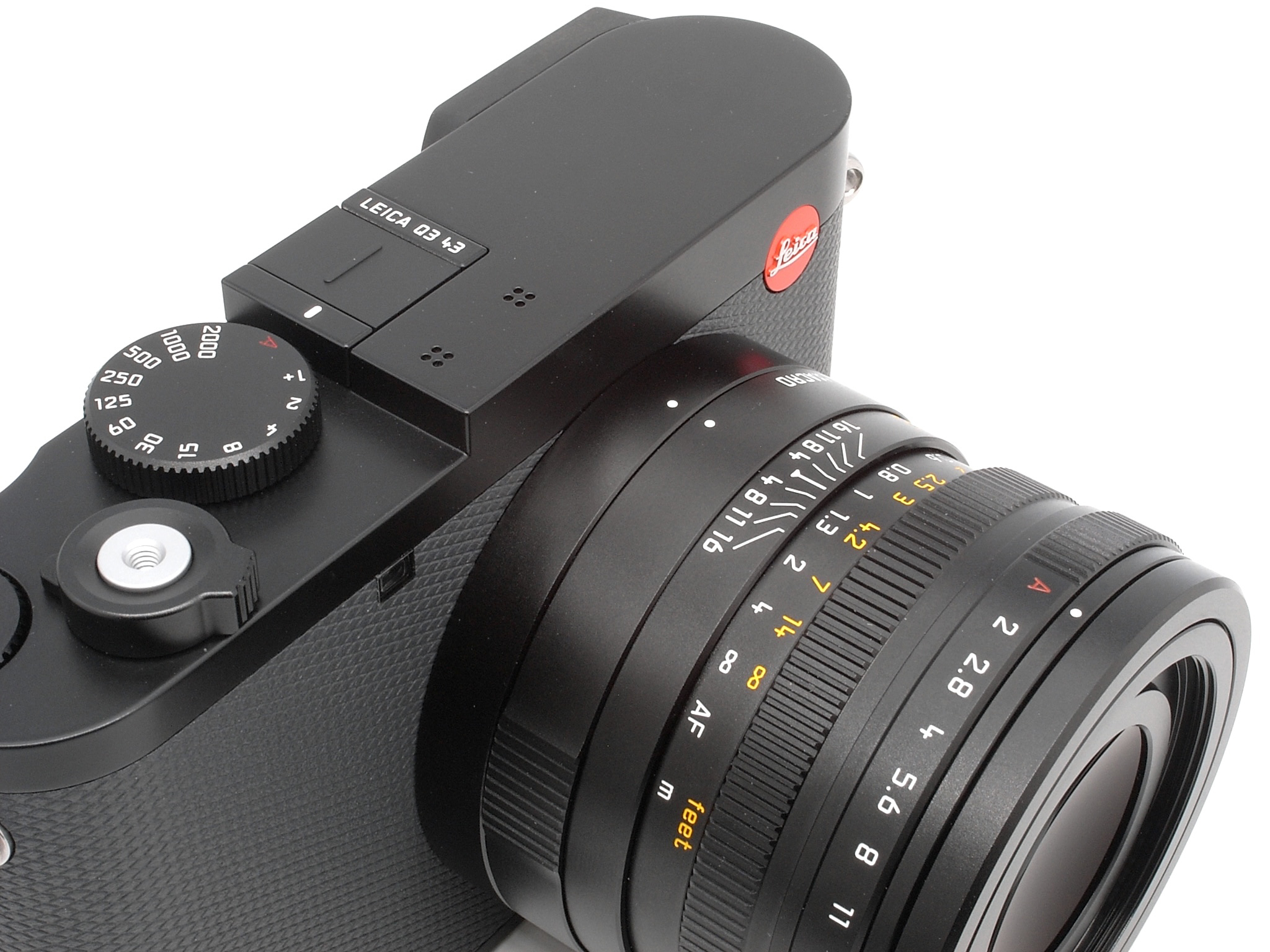 Leica Q3 43 schwarz lack