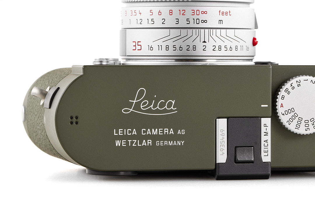 Leica M-P 240 Safari olive Set w. 2/35 silber (10933)