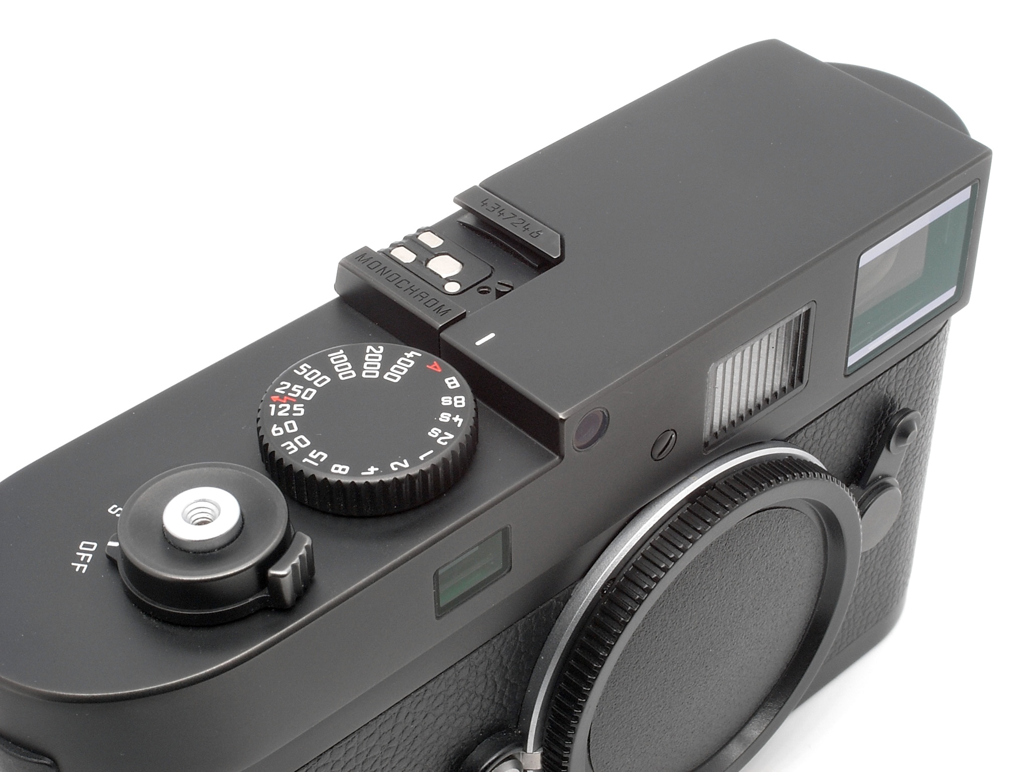 Leica M Monochrom schwarz verchromt