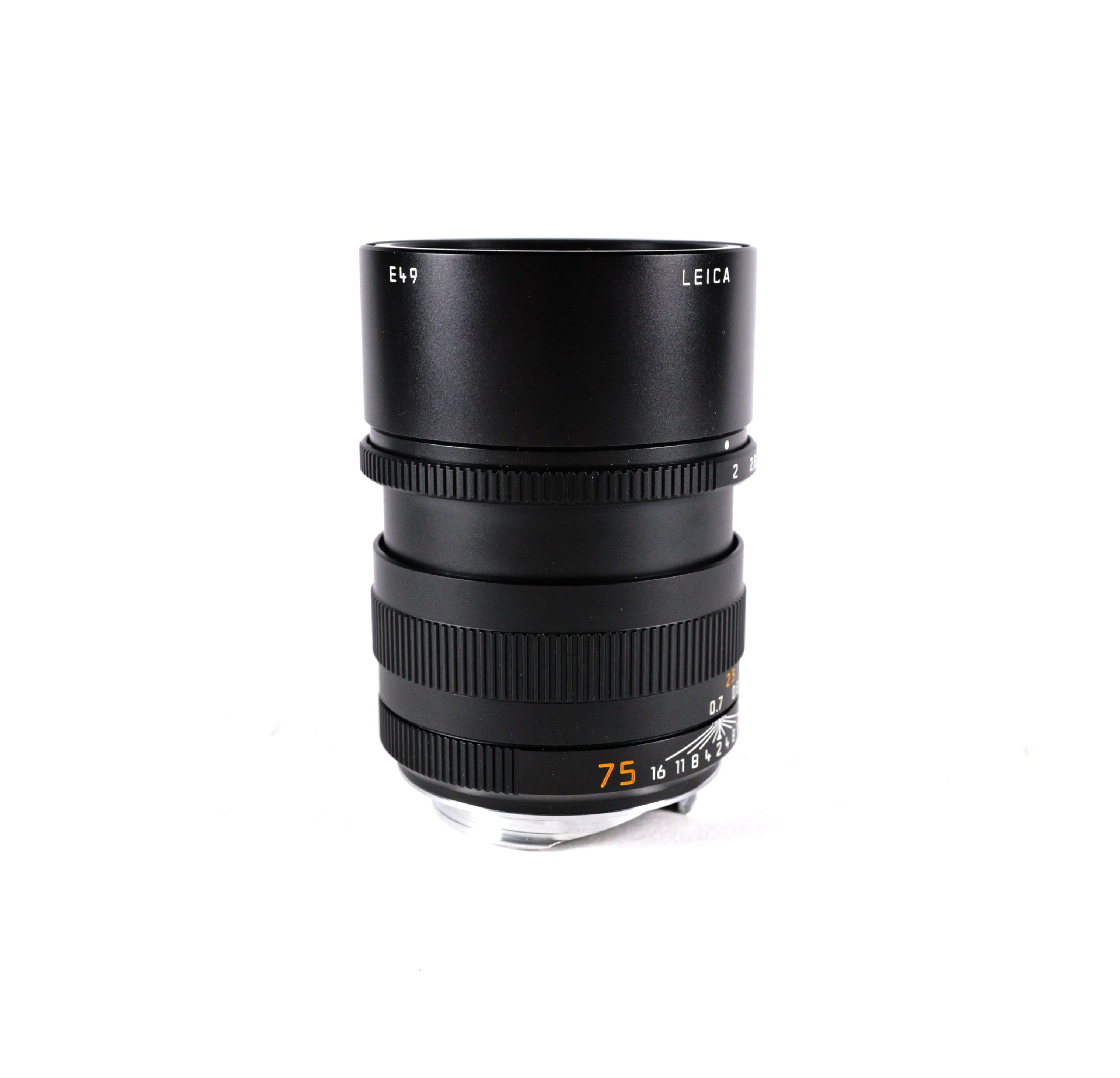 Leica APO-SUMMICRON-M 2/75 mm ASPH., black