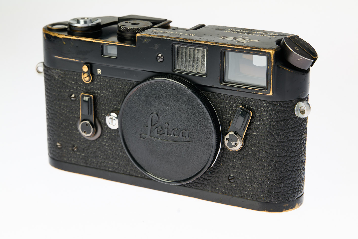 Leica M4 schwarz lackiert