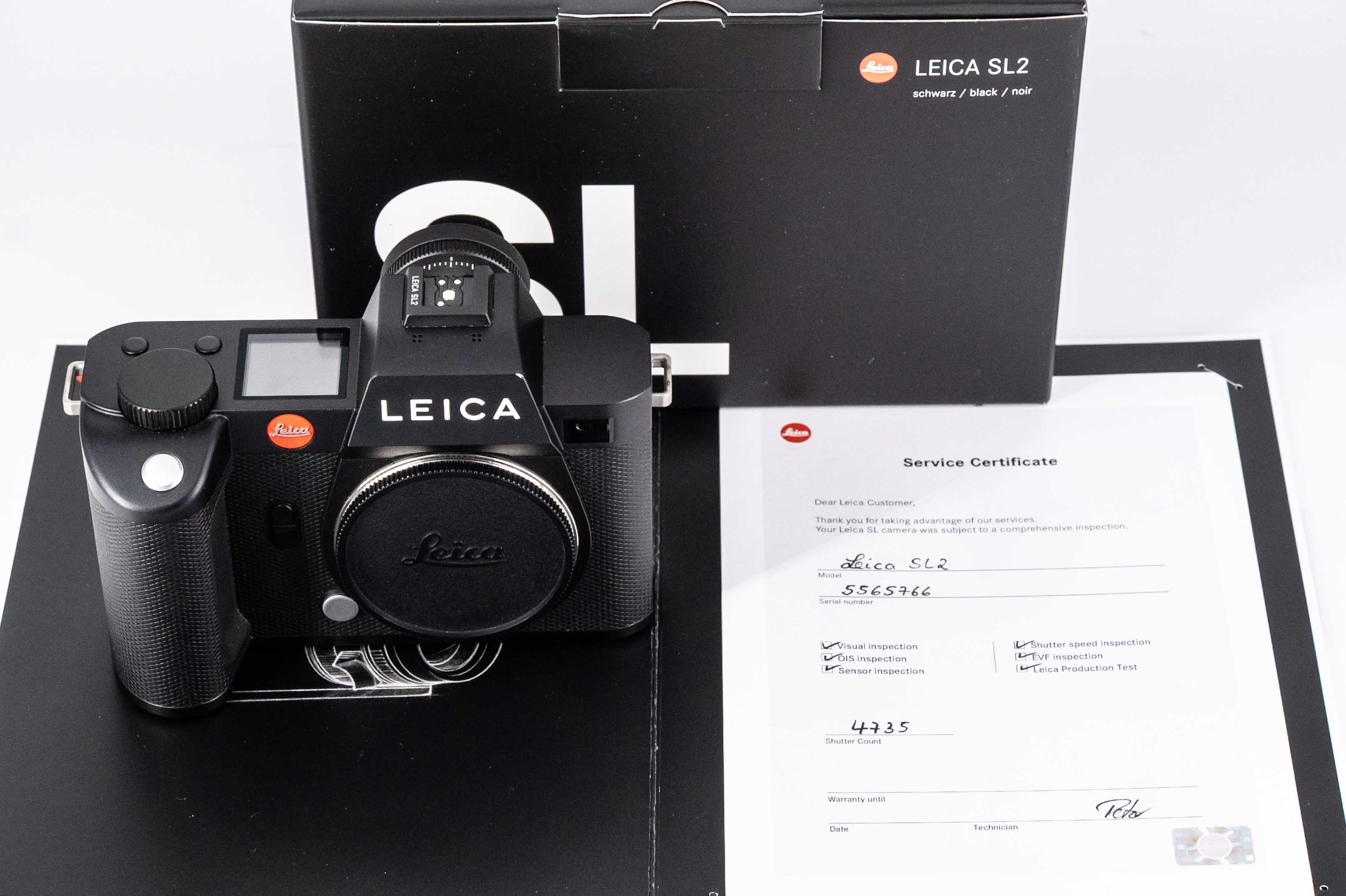 Leica SL2, black