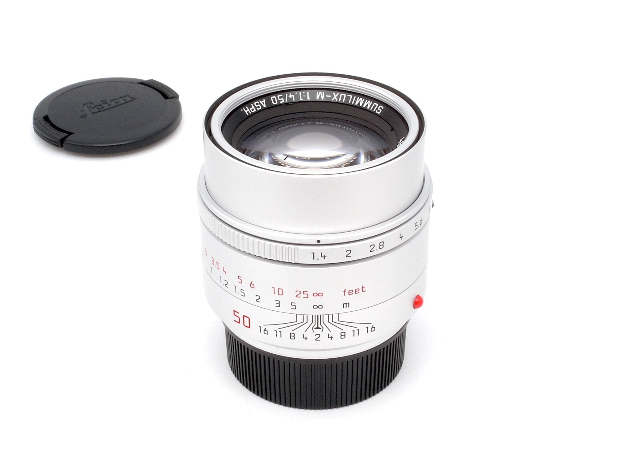 Leica Summilux-M 1.4/50mm ASPH. 6Bit silver