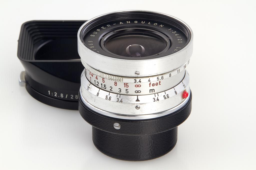 Leica Super Angulon 3,4/21mm chrome