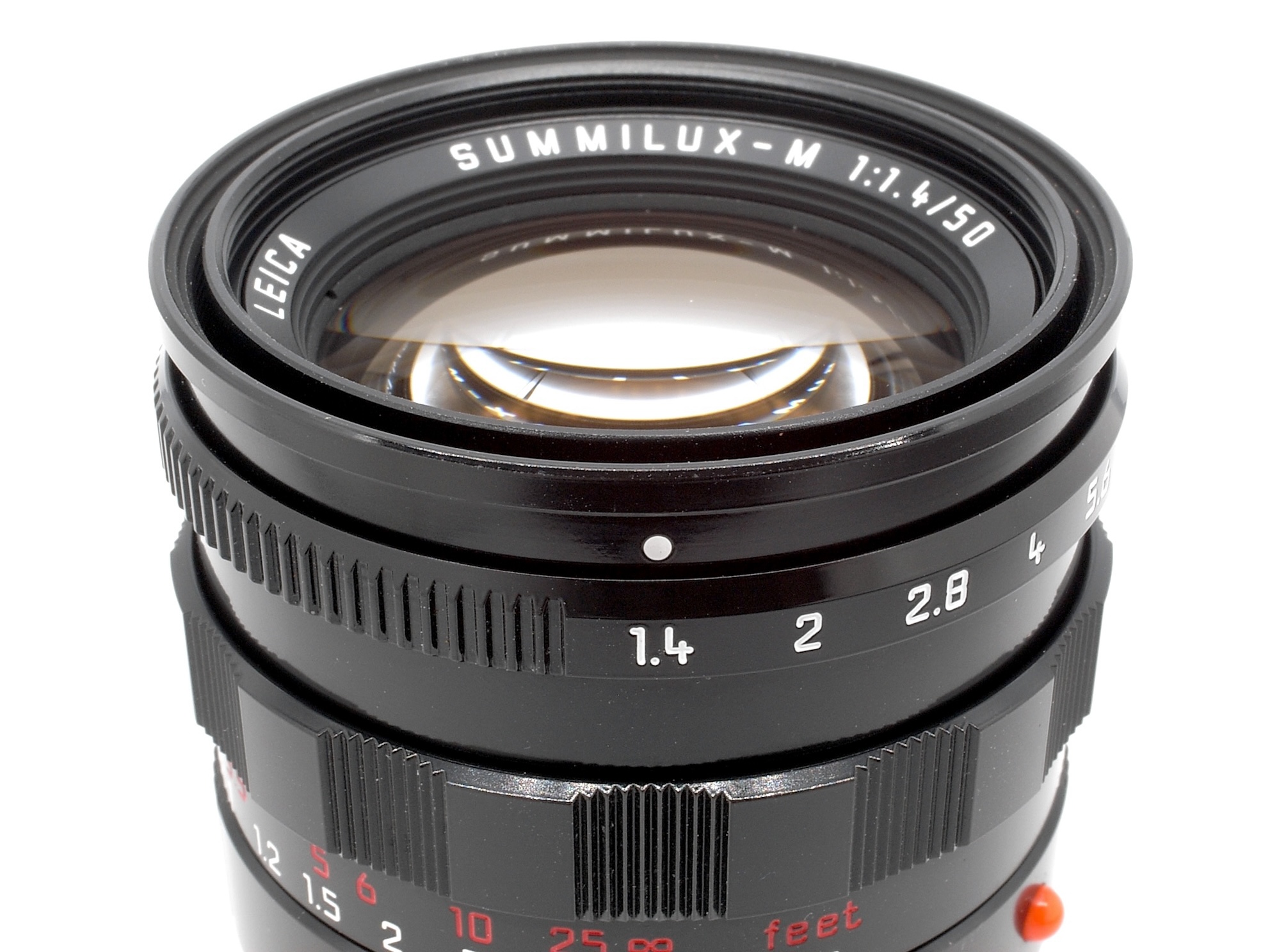 Leica Summilux-M 1,4/50mm schwarz lackiert Millenium