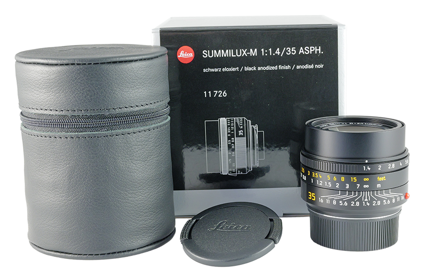 LEICA SUMMILUX-M 1:1,4/35 ASPH. schwarz eloxiert 11726