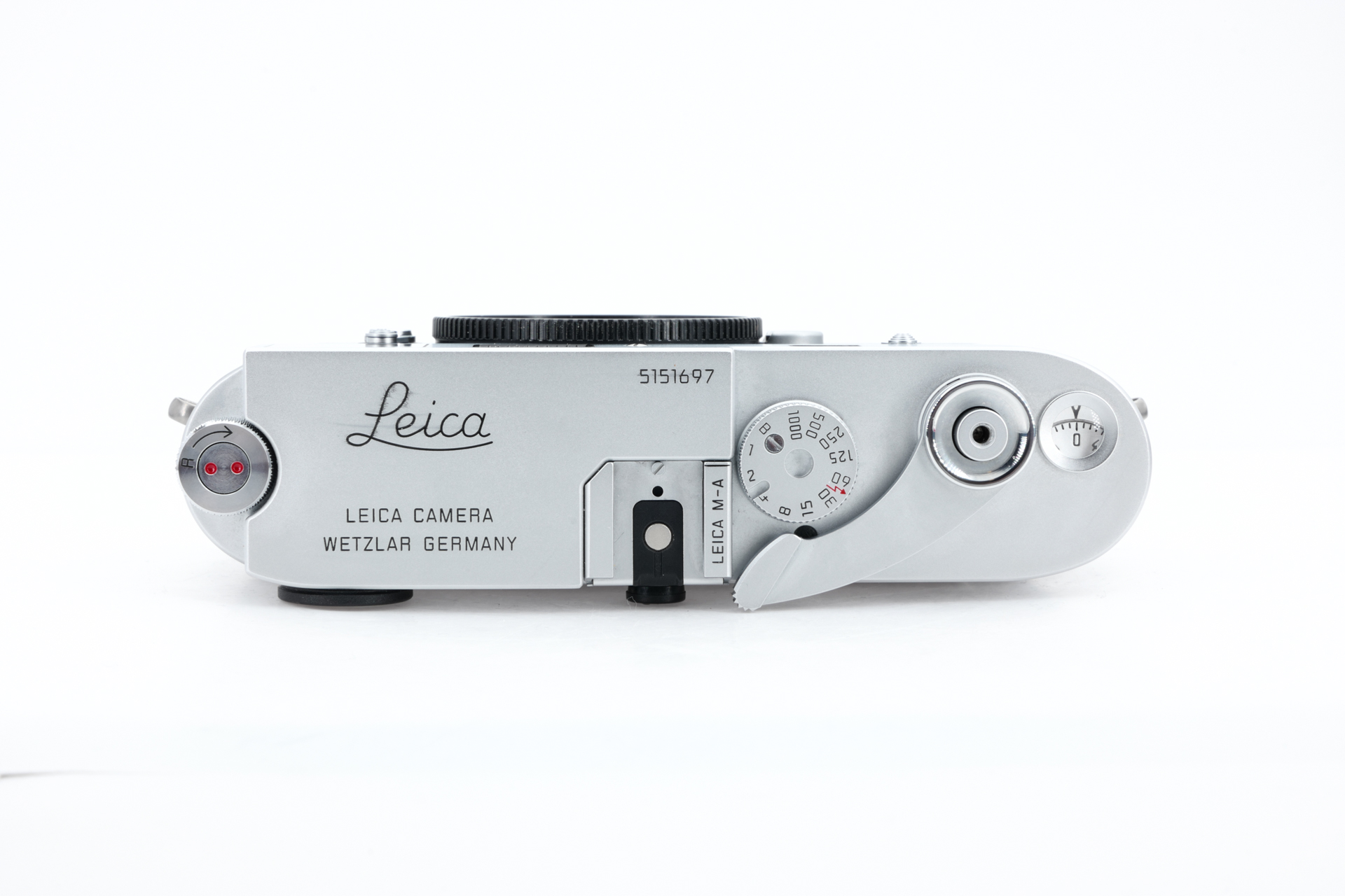LEICA M-A silver chrome-plated