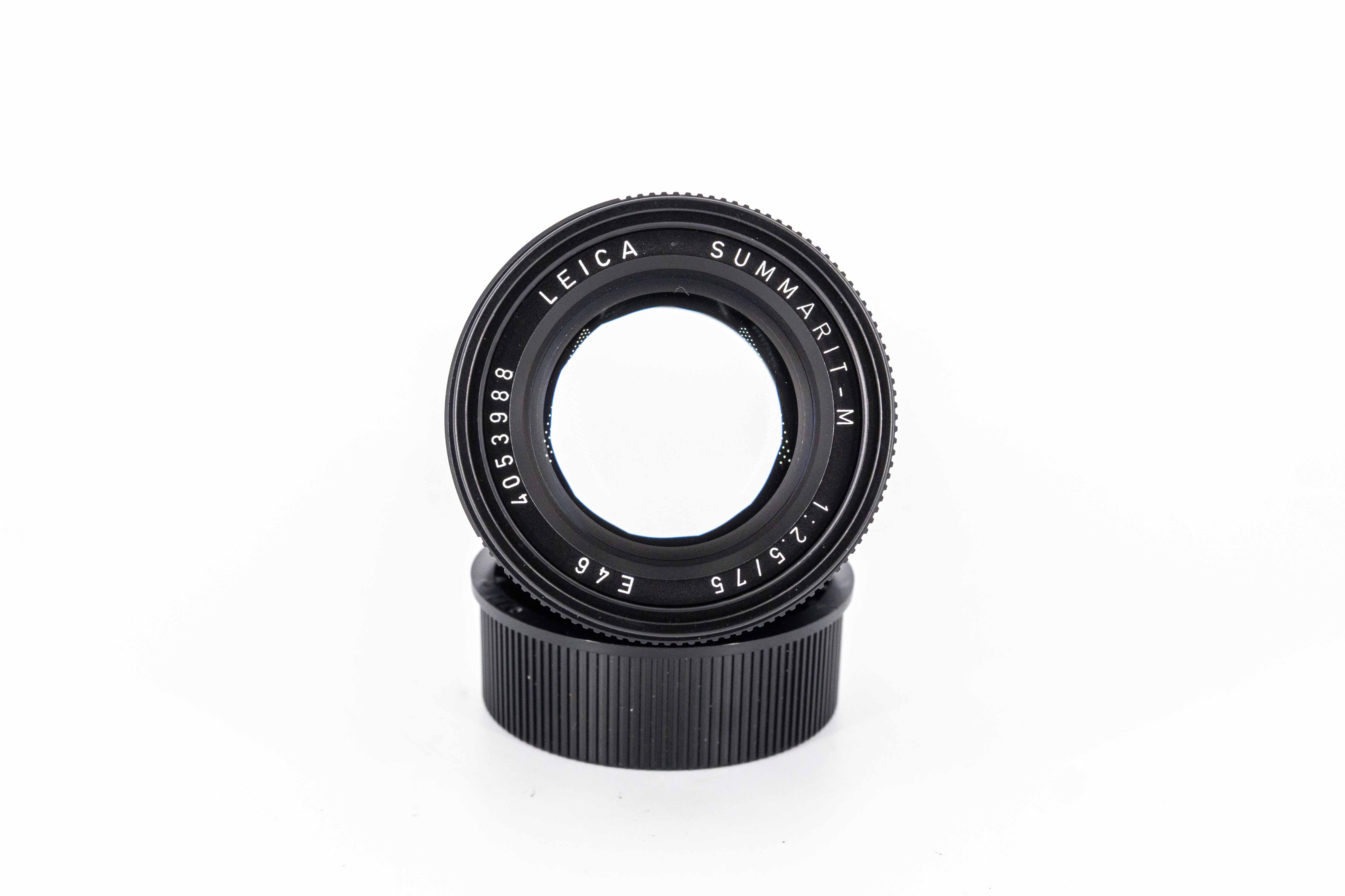 SUMMARIT-M 2.5/75 mm, black anodised.