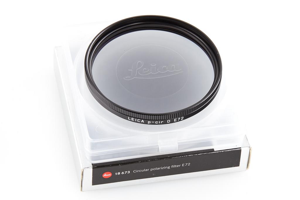 Leica 18673 cir-polarizing filter E72mm Leica 18673 cir-polarizing filter E72mm