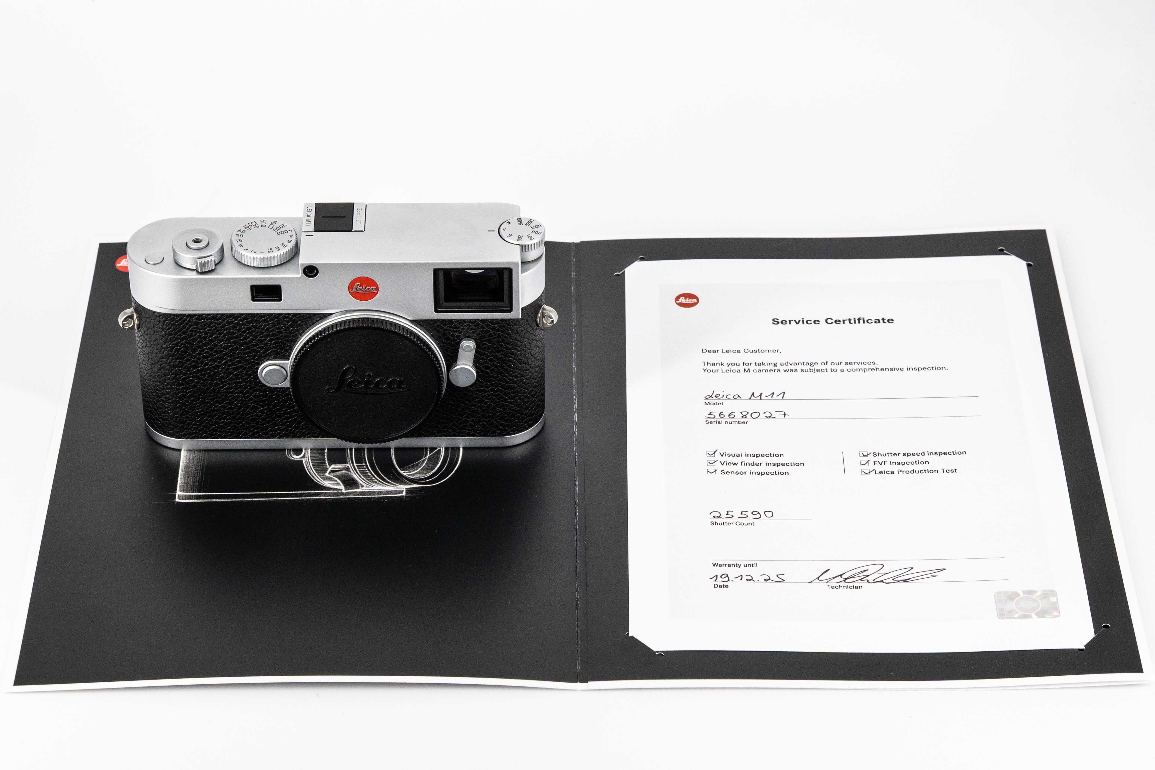 M11, silver chrome-plated