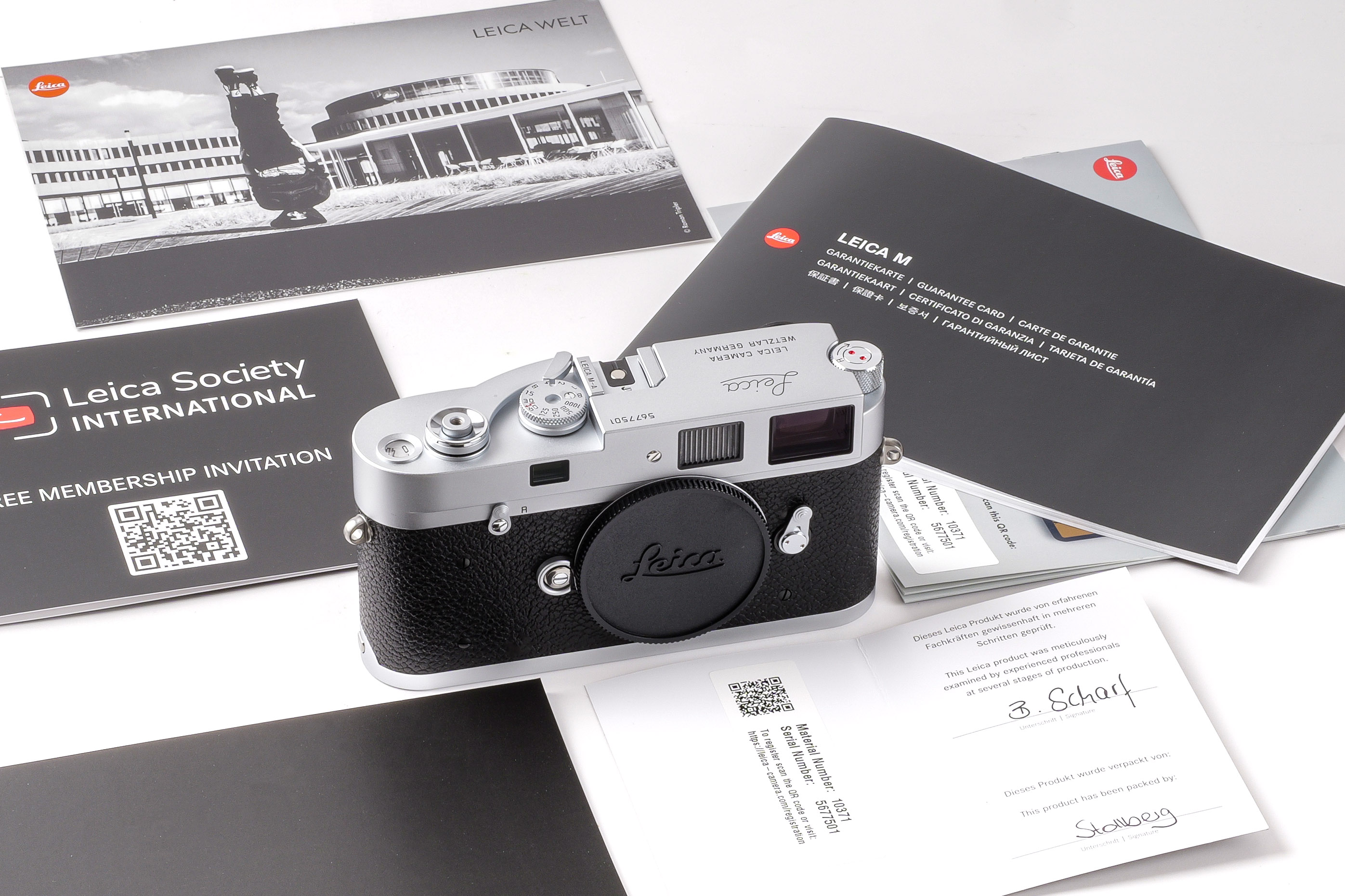 Leica M-A silver DEMO