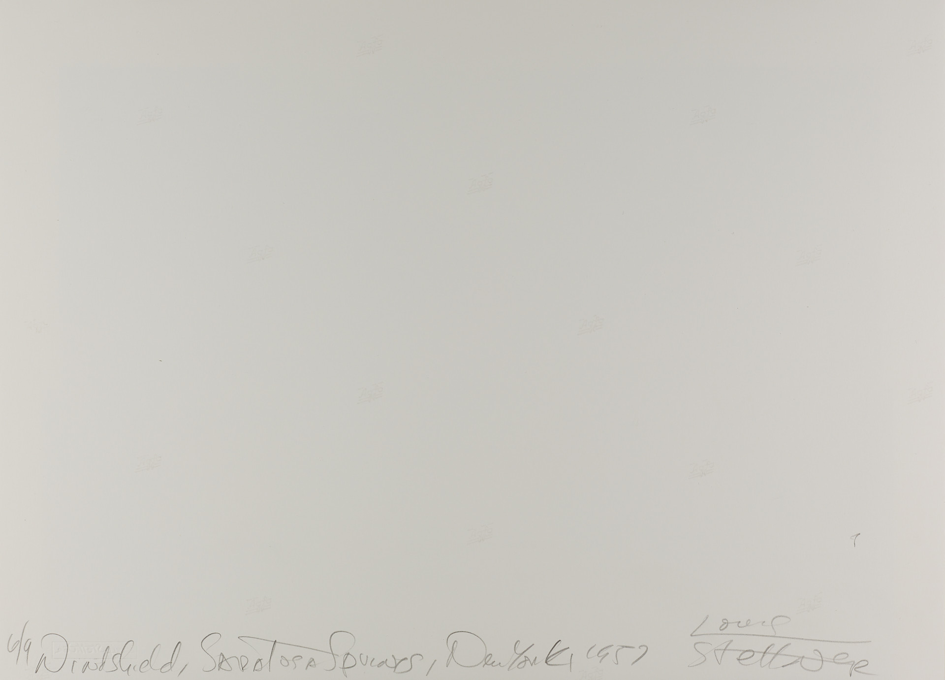 LOUIS STETTNER (1922–2016) - Windshield, Saratoga Springs, 1957 * LOUIS STETTNER (1922–2016) - Windshield, Saratoga Springs, 1957 *