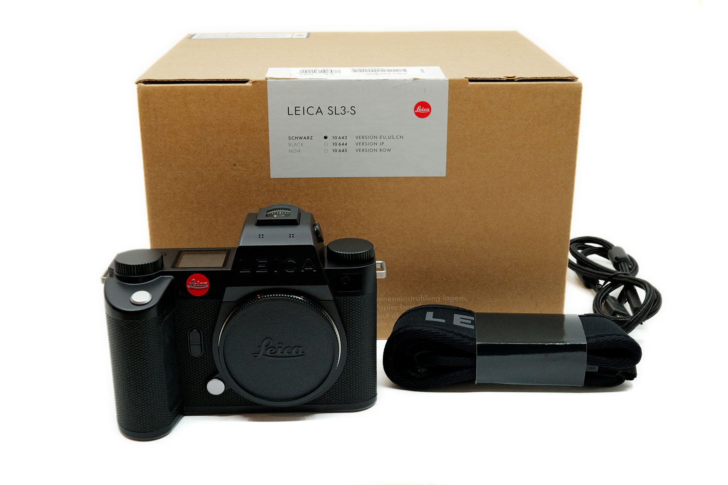 Leica SL3-S, black (10634)
