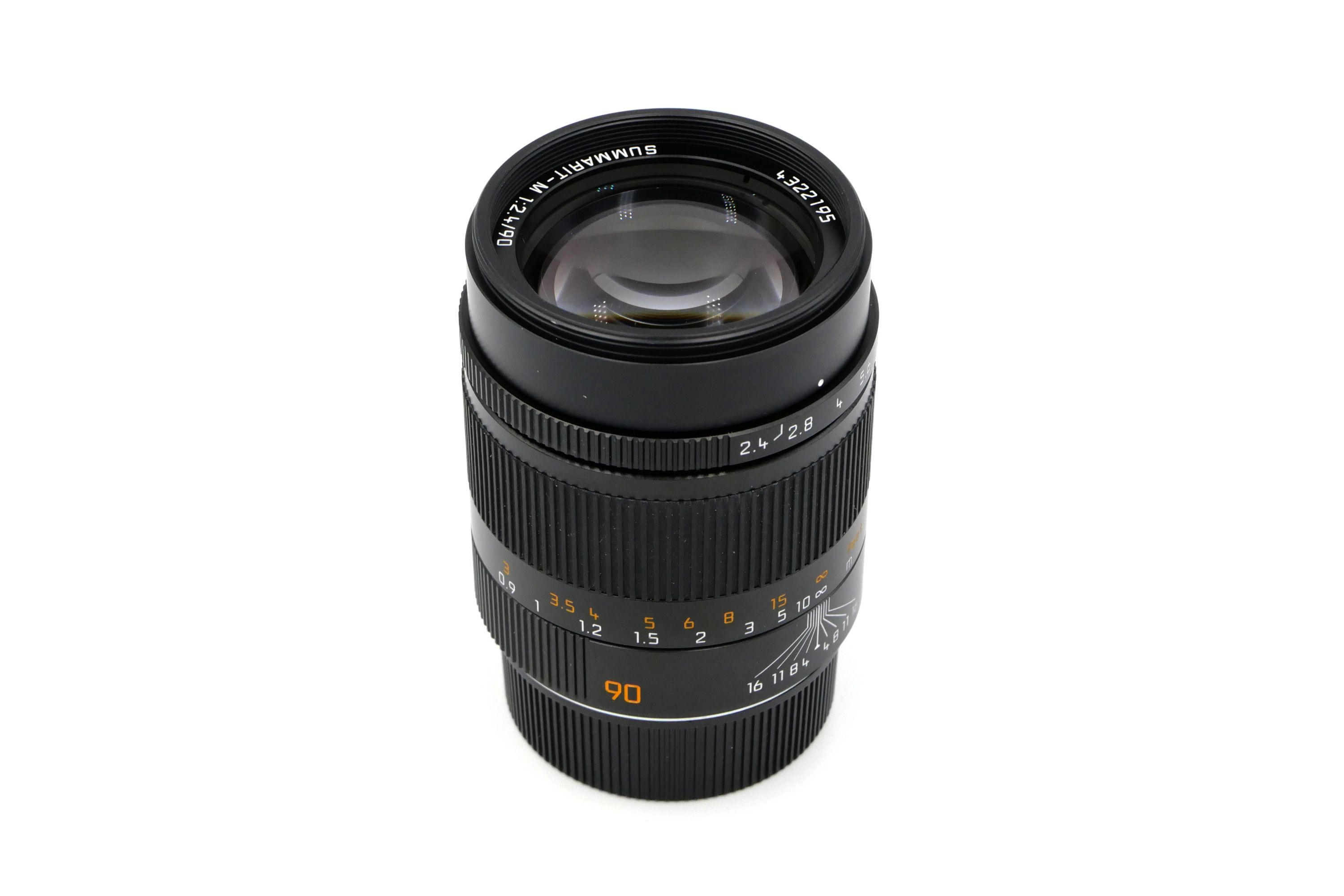 Leica Summarit-M f2.4 90 mm, Black