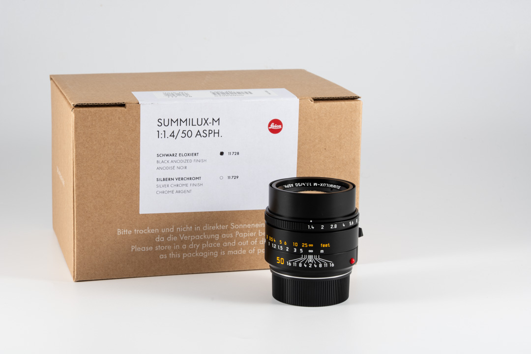 Leica SUMMILUX-M 1:1.4/50 ASPH., schwarz elox. (11728)