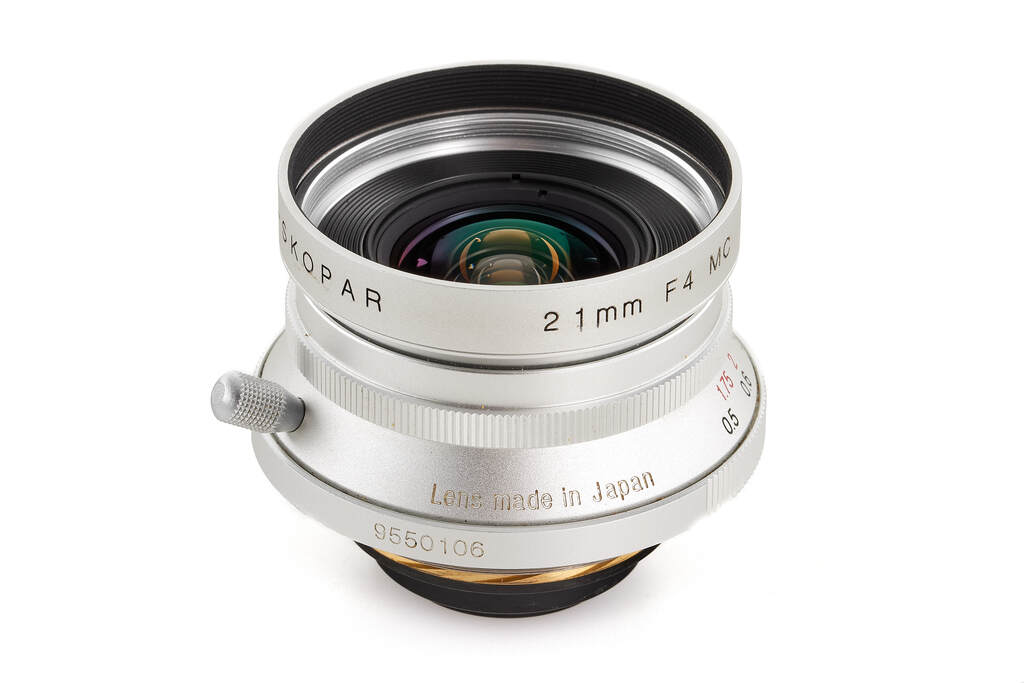 Voigtländer f. M39 21mm/4 Color-Skopar chrome | 35920,3