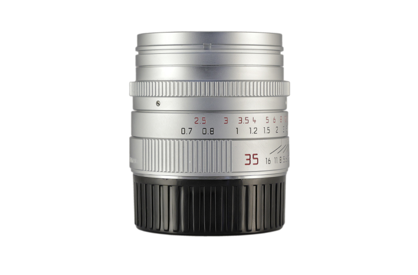 LEICA SUMMILUX-M 1:1.4/35mm ASPH., silver chrome finish 11883