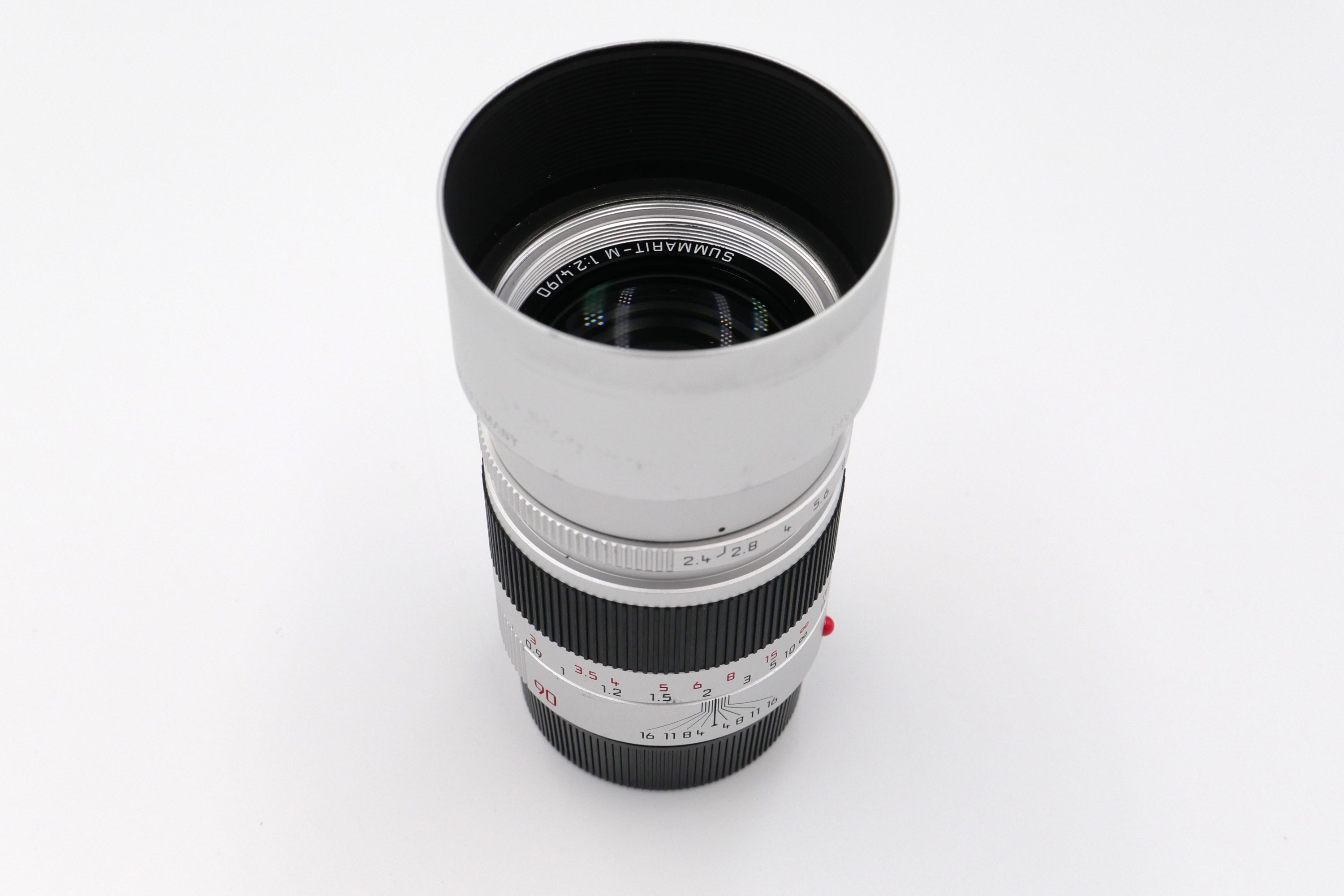 Leica Summarit-M f2.4 90mm, Silver