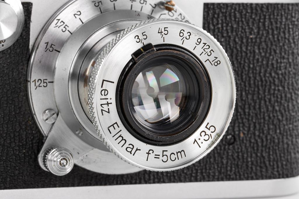 Leica IIIc chrome sharkskin