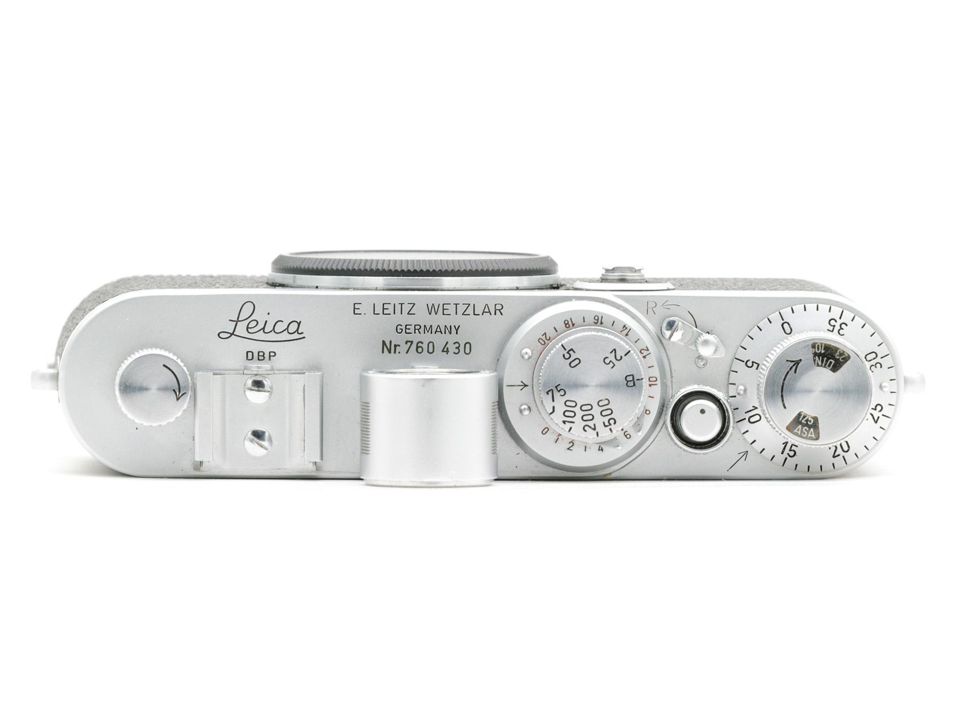 Leica IF chrome + visor