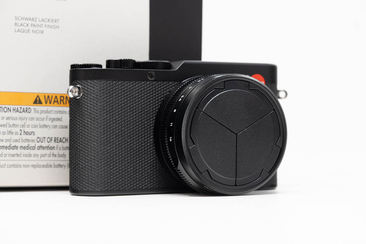 Leica D-LUX 8, schwarz lackiert