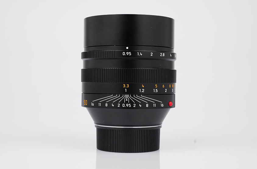 NOCTILUX-M 0.95/50mm ASPH., schwarz.