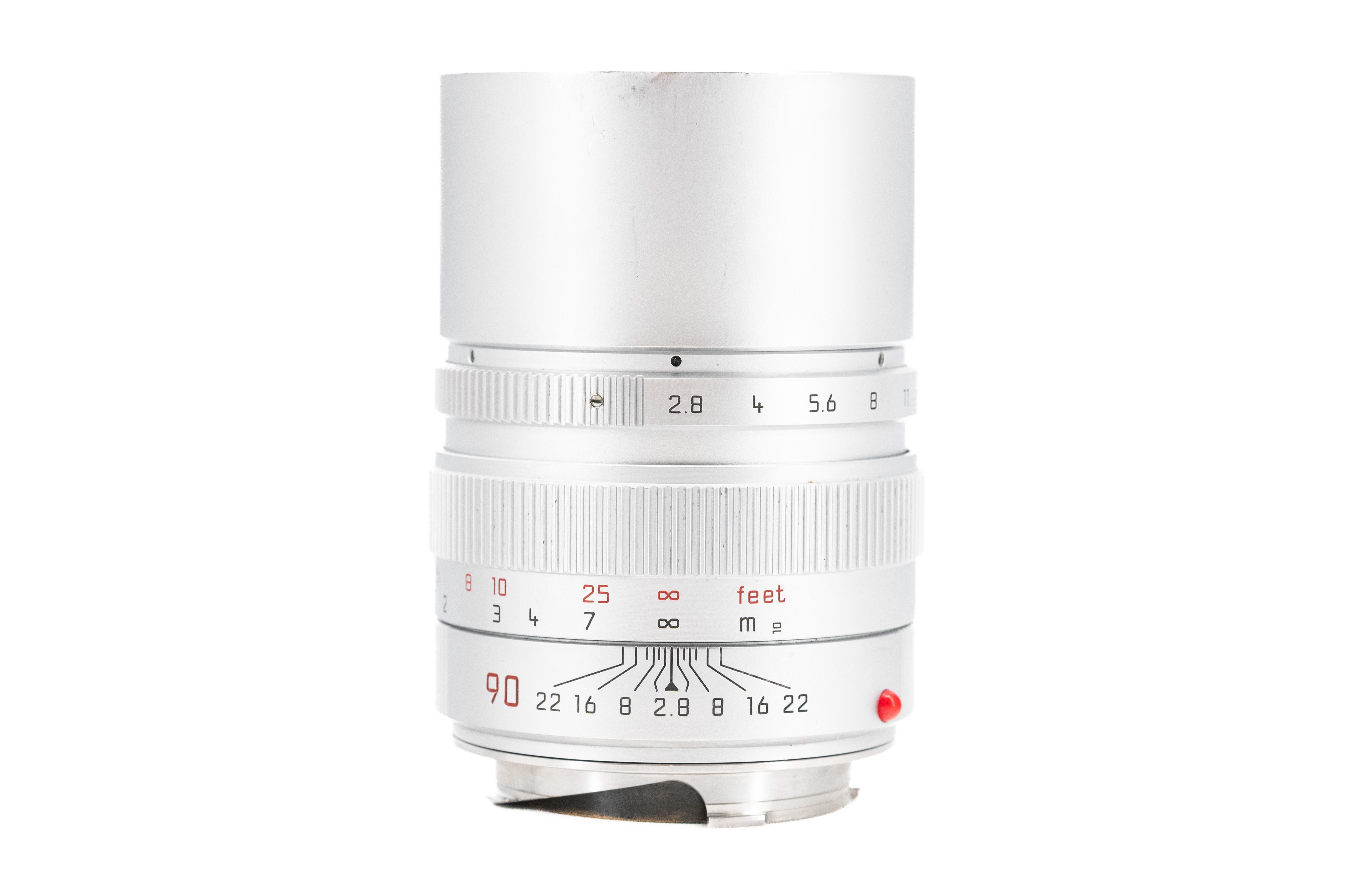 Leica Elmarit-M 90mm f/2.8 Silver Chrome 11808