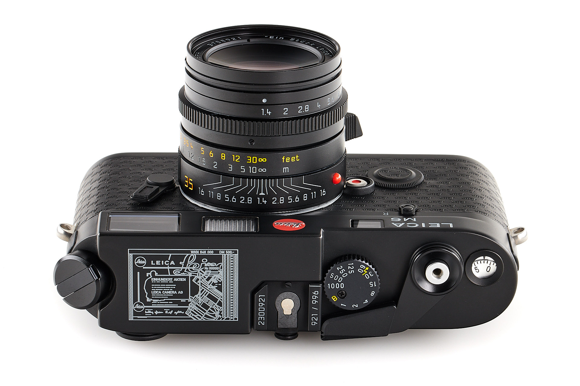 Leica M6 "Ein Stück Leica" special edition. 921/996