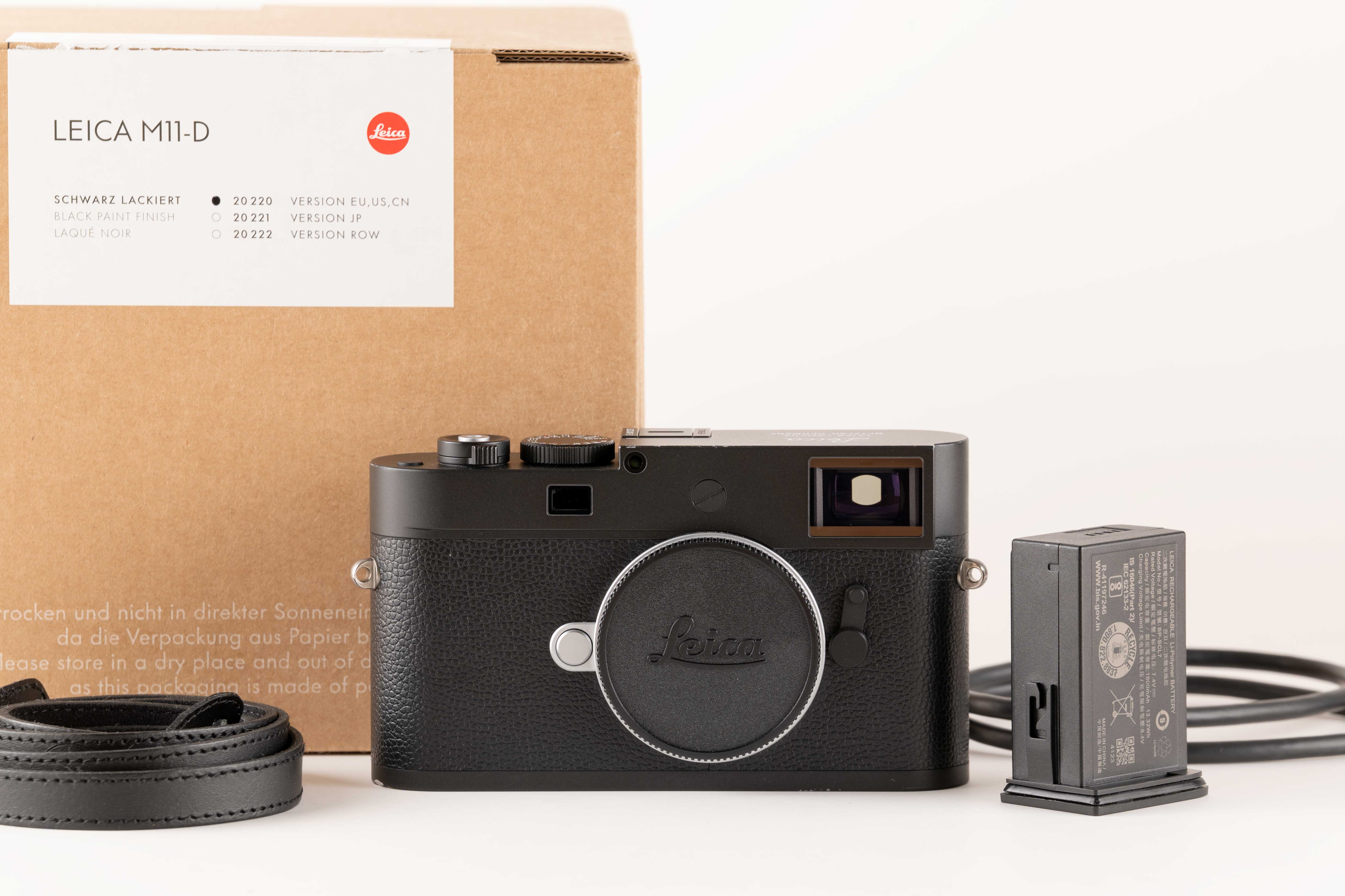 Leica M11-D, black paint (EU/US/CN) Leica M11-D, black paint (EU/US/CN)