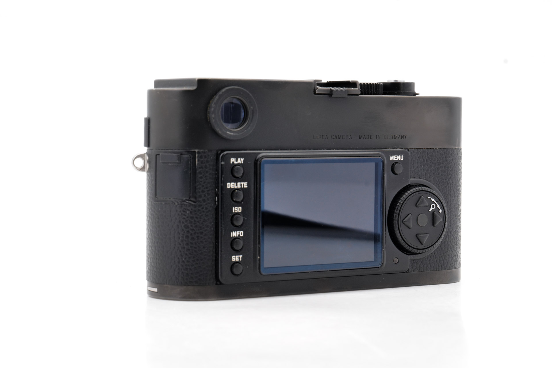 Leica M Monochrom, black chrome finish