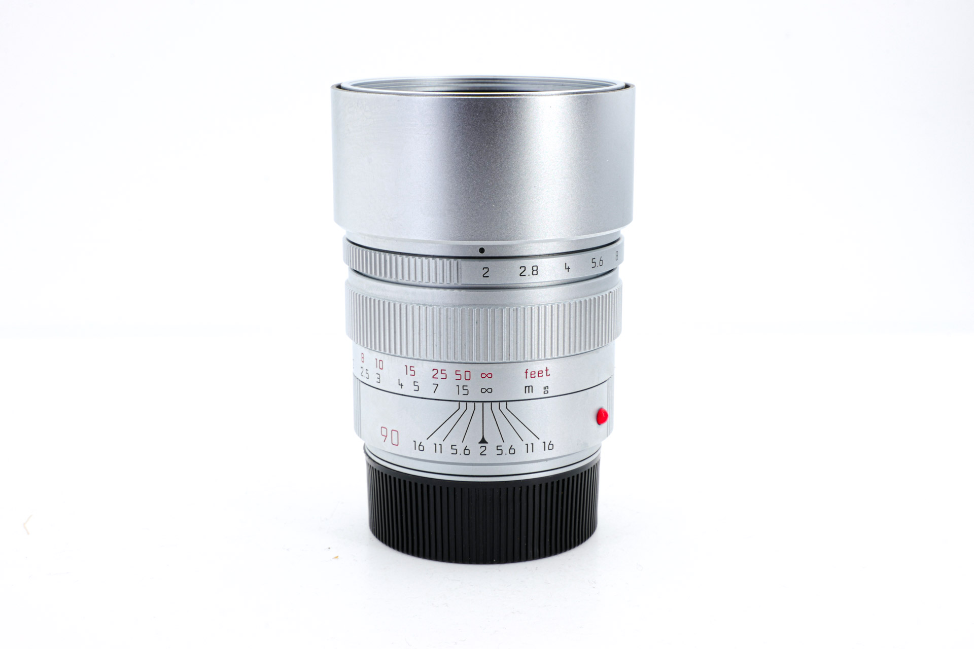 LEICA Summmicron-M 2.0/90mm silver chrome-plated
