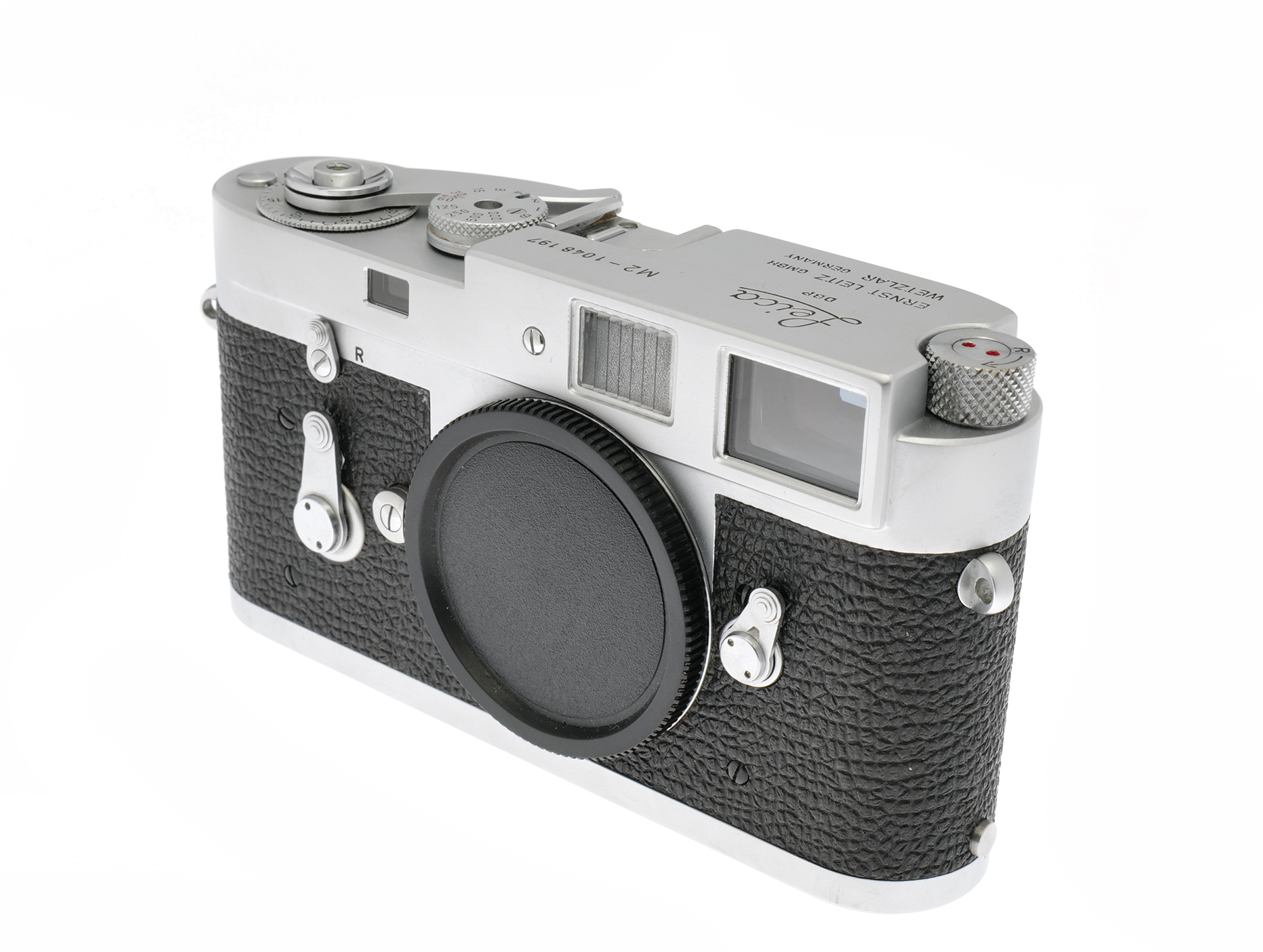 Leica M2 silbern verchromt